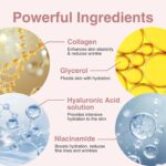 Bio-Collagen Overnight Mask, 4 Pack Facial Collagen Lifting Hydrogel Masks, Pore Minimizing, Reduce Wrinkles, Overnight Hydrating,Enhanced Skin Elasticity, Korean Skincare Masks Get Glass Skin - Image 7