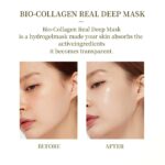 Bio-Collagen Overnight Mask, 4 Pack Facial Collagen Lifting Hydrogel Masks, Pore Minimizing, Reduce Wrinkles, Overnight Hydrating,Enhanced Skin Elasticity, Korean Skincare Masks Get Glass Skin - Image 8