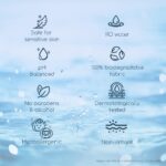 Little's AquaSense Baby Wipes | Made of 99.9% Purified water | Unscented | 100% Biodegradable | Plant-based Active | Pack of 1 x 72 Count | Aloevera | Pure Water Wipes for Sensitive Skin - Image 4