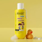 Bare Anatomy Junior Gentle Cleansing Shampoo For Kids from 1-12 Years | Tear-Free & Hypoallergenic pH 5.5 | Coconut Milk Protein, Almond Oil, Vitamin E & Strawberry | SLS & Paraben Free | Vegan -250ml - Image 3