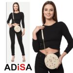 ADISA women girls embroided sling bag - Image 6