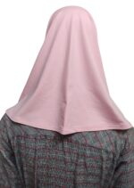 Cotton Blend Hijab for Female, Pink - Image 4