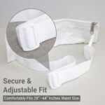 Ihram Belt for Men (Pack of 2) – Adjustable Waist Belt with Secure Pocket, Lightweight & Comfortable for Hajj & Umrah - Image 3