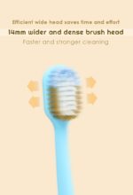 Tooth Brush Set, Tooth Brush Combo Pack of 5 Pcs; Toothbrush for Kids & Adults, Super Soft Bristles for Sensitive Teeth, Manual Toothbrush for Kids & Adults (Multicolor) - Image 5