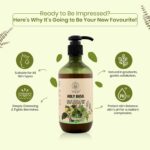 Vedi Basil Liquid Castile Soap 280ml | Hemp-Based Natural Body Wash | Holy Basil Infused Cleanser | SLS & Paraben Free | Vegan | Deep Cleansing & Refreshing Care | Pack of 1 (280ml) - Image 5