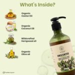Vedi Basil Liquid Castile Soap 280ml | Hemp-Based Natural Body Wash | Holy Basil Infused Cleanser | SLS & Paraben Free | Vegan | Deep Cleansing & Refreshing Care | Pack of 1 (280ml) - Image 6