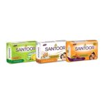 Santoor Skin Moisturizing Sandal & Turmeric Bathing Soap with Nourishing & Anti-Aging Properties| For Soft & Smooth and Younger-Looking Skin| For All Skin Types| Pack of 8, 125g - Image 6