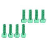 8X Aluminum Alloy Bike Water Bottle Cage Bolts Holder Socket Screws Green| Sports Equipment | Outdoor Sports Gear | Exercise Gear - Image 5