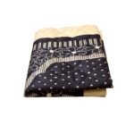 42 x 36 Inch Digital Print Velvet janamaz | Washable Prayer Mat | Navy Blue Multipurpose Soft Prayer Rug/Aasan for Daily Salah, Janimaz Namaz, Comfortable & Durable for Daily Use - Pack of 1 - Image 8
