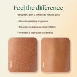 Moha Kesar Chandan Soap Bar - 100g (Pack of 3) | Enriched with Saffron & Sandalwood | Soap Bar for Glowing & Even Toned Skin | Soothing Brightening Bathing Soap with Ayurvedic Care | Organic Soap for Gentle Cleansing & Deep Moisturizing - Image 5