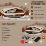 TS WITH TECHSUN Women's Crossbody Sling Bag, Ladies Stylish Purse, Faux Leather Waterproof Messenger Bag, Adjustable Shoulder Strap, Suitable For Travel, Shopping, Etc. - Image 7