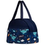 F Gear Nugget 7L Lunch Bag Padded Insulated Hot Cold Travel Tiffin Bag with 1 compartment &1 Front Pocket| Lightweight & Durable| Unique Playful & Fun Dino Print| Lunch bag for School, Travel & Picnic - Image 3