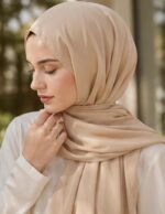 Hijab Scarf for Women (Pack of 4) | Soft Lightweight Breathable Head Wrap Set | Stylish Daily Wear Hijab Combo for Girls & Women | Namaz - Image 5