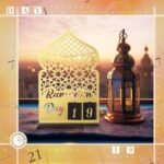 Haoser Wooden golden Ramadan Calendar Ramadan Mubarak Decor Eid Decoration Sign Ramadan Kareem Islamic Table Decor Ramadan Gifts,ramadan advent calendar - Image 5