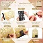 Haoser Wooden golden Ramadan Calendar Ramadan Mubarak Decor Eid Decoration Sign Ramadan Kareem Islamic Table Decor Ramadan Gifts,ramadan advent calendar - Image 6