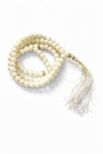 Pearl Finish Tasbih/Tasbeeh Islamic Salat Prayer 100 Beads White Color. Elegant Misbaha for Zikr, Namaz - Image 7