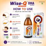 Omega-3 Syrup for Kids 150 ml | Veg Source | Support Cognitive Development and Immunity | improve Brain & Memory Function | High Strength EPA & DHA with Vitamin A and D3 Concentration | Mango Flavour | No Added Sugar, No Preservatives (All Age Group) - Image 3