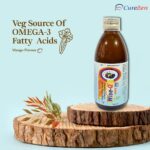Omega-3 Syrup for Kids 150 ml | Veg Source | Support Cognitive Development and Immunity | improve Brain & Memory Function | High Strength EPA & DHA with Vitamin A and D3 Concentration | Mango Flavour | No Added Sugar, No Preservatives (All Age Group) - Image 7