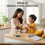 Omega-3 Syrup for Kids 150 ml | Veg Source | Support Cognitive Development and Immunity | improve Brain & Memory Function | High Strength EPA & DHA with Vitamin A and D3 Concentration | Mango Flavour | No Added Sugar, No Preservatives (All Age Group) - Image 8