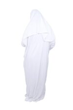 Barakath Muslim Women's Viscose Prayer Dress Abaya Ihram Set for Hajj Umrah (110019; White; Free Size) - Image 4