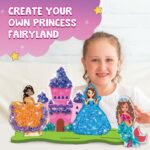 Smartivity Art & Craft Kit - Poke Art Princess Wonderland for Kids Ages 4, 5, 6, 7, 8, 9, 10 Years Old, Create 5 Princesses, 2 Castles & Unicorn, Smart Birthday Gift for Girls & Boys, Fun Activity Kit - Image 3