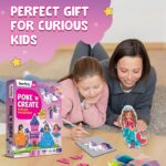Smartivity Art & Craft Kit - Poke Art Princess Wonderland for Kids Ages 4, 5, 6, 7, 8, 9, 10 Years Old, Create 5 Princesses, 2 Castles & Unicorn, Smart Birthday Gift for Girls & Boys, Fun Activity Kit - Image 8