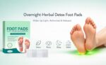 Rapid Mart- Detox Foot Patch with Bamboo Vinegar, Natural Herbal Ingredients, Sleep Aid, Pain Relief, Toxin Removal, Acupoint Micro-Massage, Pack of 3 - Image 3