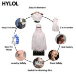 HYLOL Pure Cotton Innovative Stylish Printed Pattern Fancy Scarf With Sun Protection Cover Face Cotton Mask for Women's and Girls - Image 6