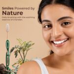 White N Fresh X-Power Chandan Toothbrush (Pack of 4) | 17x Slimmer Tapered Bristles for Deep Gum Care | Chandan Essence Handle | Built-in Tongue Cleaner | Soft PBT | Multicolor Adult Pack - Image 3