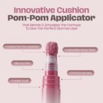 LAMIOR Blurry Fudgy Matte Lip Tint - Long Lasting, Transfer Proof & Hydrating Lip Tint, Enriched with Jojoba Oil, Almond, Mango, Cocoa & Coffee Extracts with Cushion Applicator, (Pretzels, 4 ML) - Image 8