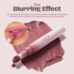 LAMIOR Blurry Fudgy Matte Lip Tint - Long Lasting, Transfer Proof & Hydrating Lip Tint, Enriched with Jojoba Oil, Almond, Mango, Cocoa & Coffee Extracts with Cushion Applicator, (Pretzels, 4 ML) - Image 9