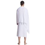 JIAHG Fabric Muslim Men Ihram Hajj Towel Set for Umrah or Hajj Middle East Saudi Arab Islamic Dress Dubai Ehram Ahram Clothing - Image 3
