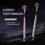 3-Sided Toothbrush | Ultra Soft Bristles for Deep Cleaning | Triple Action Manual Toothbrush | Triple Head Design for 360° Cleaning | Eco-Friendly & Gentle on Gums (Multicolor) (1) - Image 3