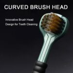 3-Sided Toothbrush | Ultra Soft Bristles for Deep Cleaning | Triple Action Manual Toothbrush | Triple Head Design for 360° Cleaning | Eco-Friendly & Gentle on Gums (Multicolor) (1) - Image 4