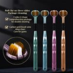 3-Sided Toothbrush | Ultra Soft Bristles for Deep Cleaning | Triple Action Manual Toothbrush | Triple Head Design for 360° Cleaning | Eco-Friendly & Gentle on Gums (Multicolor) (1) - Image 6