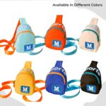 BEMBIKA�Baby Essential Adorable and Functional Baby Shoulder Bag for Kids, Small Bags for Girls & Boys, Stylish Daypack Cross Body Sling Bag - Yellow - Image 8