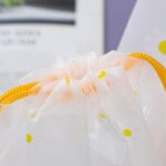 Pristu Pack of 10 Pcs Shoe Bag Cover for Shoe Storage & Travelling Drawstring Bags Waterproof, White Daisy - Image 3