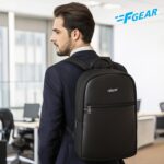 F Gear Yoko Black 10 L Compact Laptop Backpack | Water-Resistant Lightweight Casual Backpack for Office, College & Travel | Compact Laptop with Padded 17 Inch Sleeve, Quick Access Pocket & YKK Zippers - Image 7