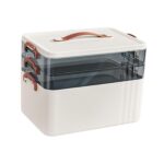 Portable Medical Box Elegant Emergency Storage Box for Car Family Use Travel 3 Layer | Health & Beauty | Health Care | First Aid | Kits & Bags - Image 5