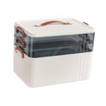 Portable Medical Box Elegant Emergency Storage Box for Car Family Use Travel 3 Layer | Health & Beauty | Health Care | First Aid | Kits & Bags - Image 6