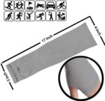 MIZUNA Sun Protection Arm Sleeves Hand gloves For Men & Women,Thumb Holes UPF 50 Arm Cover for Biking,Cricket,Cycling, Golf, Outdoor Sports - Image 6