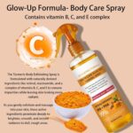 Body Keratin Care Kojic Acid Turmeric Spray with AHA & PHA, Gentle Body Brightening & Exfoliating Peeling Solution for Dead Skin Cells & Texture, Korean Skincare - 200ml - Image 7