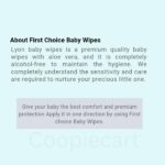 Lyon Baby Wipes with Aloe Vera and Vitamin E, Alcohol Free, Paraben & Sulfate Free, 160 Wipes, Pack of 2 - Image 5