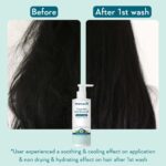 WishCare Ceramide Anti Dandruff Conditioner | Reduces Dandruff & Scalp Itchiness | Conditioner For Dry Hair, Frizzy Hair | With Piroctone Olamine & Hyaluronic Acid | 200ml - Image 3