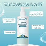 WishCare Ceramide Anti Dandruff Conditioner | Reduces Dandruff & Scalp Itchiness | Conditioner For Dry Hair, Frizzy Hair | With Piroctone Olamine & Hyaluronic Acid | 200ml - Image 4