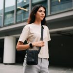 DailyObjects Pivot Travel Sling Bag for Men and Women|Adjustable Shoulder Strap|Recycled Lightweight Material|Water Repellent|Zippered Main Compartment|Slip Pockets| For Daily Use & Travel - Image 10