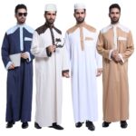 Muslim Prayer Kufi Hat for Men Islamic Hand Embroidery Beanie Skull Cap Arabian Omani Turkish Headwear Ramadan Eid Cap - Image 3