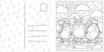 Super Cuties A Cosy Comfy Rainy Day Colouring Book: With Tear-Out Pages to Share - Image 4