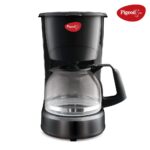 Pigeon by Stovekraft Brewster Coffee Maker, Small Size Coffee Maker of Home Machine (Black) by Stovekraft Kessel 1.2-L Multi-Purpose Kettle 600W, Black, Silver - Image 4