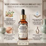 Firming Massage Oil for Women - Korean Skincare Formula for Skin Elasticity, Gentle Absorption & Contouring Care, 30ml - Image 5